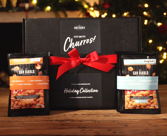 Gift Boxes: Itty Bitty Churros Collections — 24 Treat Packs / 6 Flavors