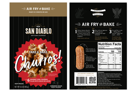 Take & Bake Churros WHOLESALE ❄️ FROZEN ❄️