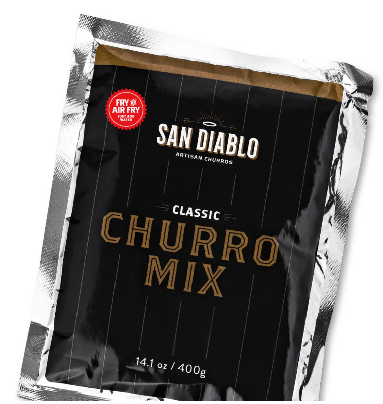How to Make Churros Using The San Diablo Dry Mix Dough Packet