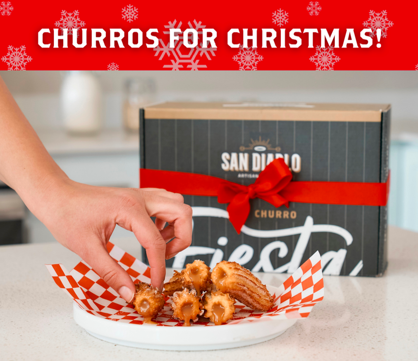 Printable Christmas Gift - Churros on the way!